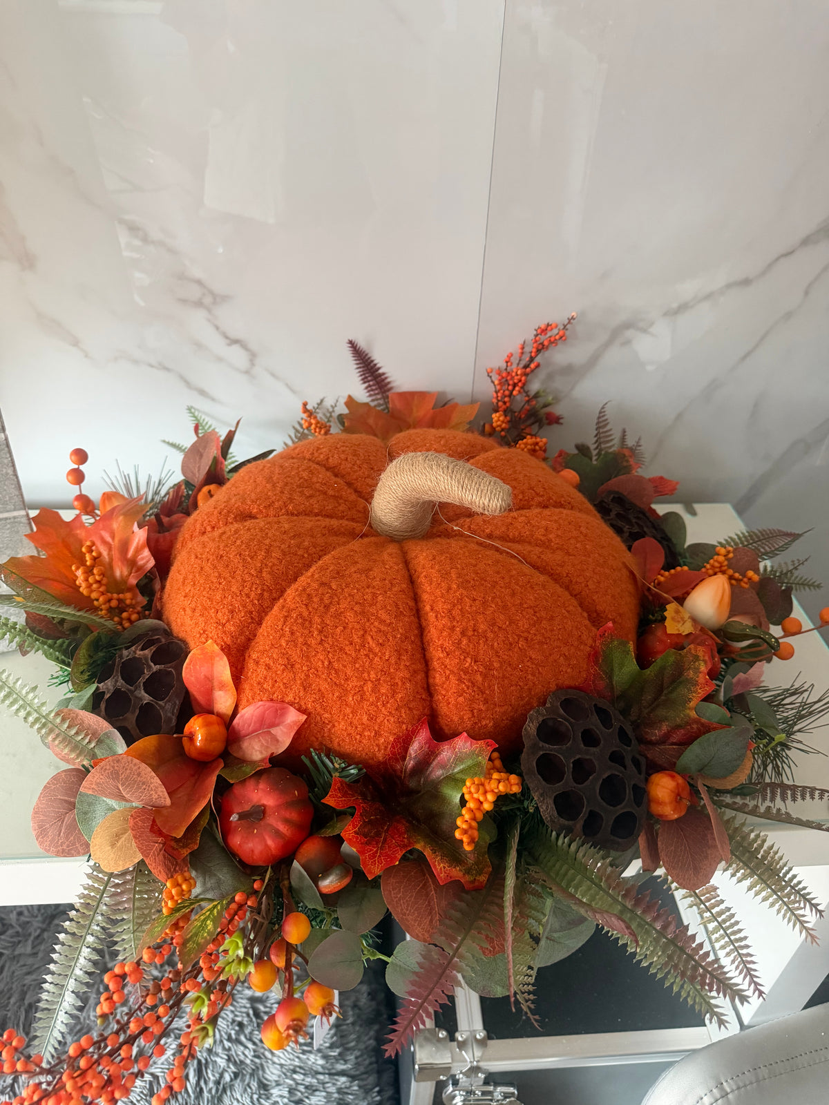 pumpkin centre piece