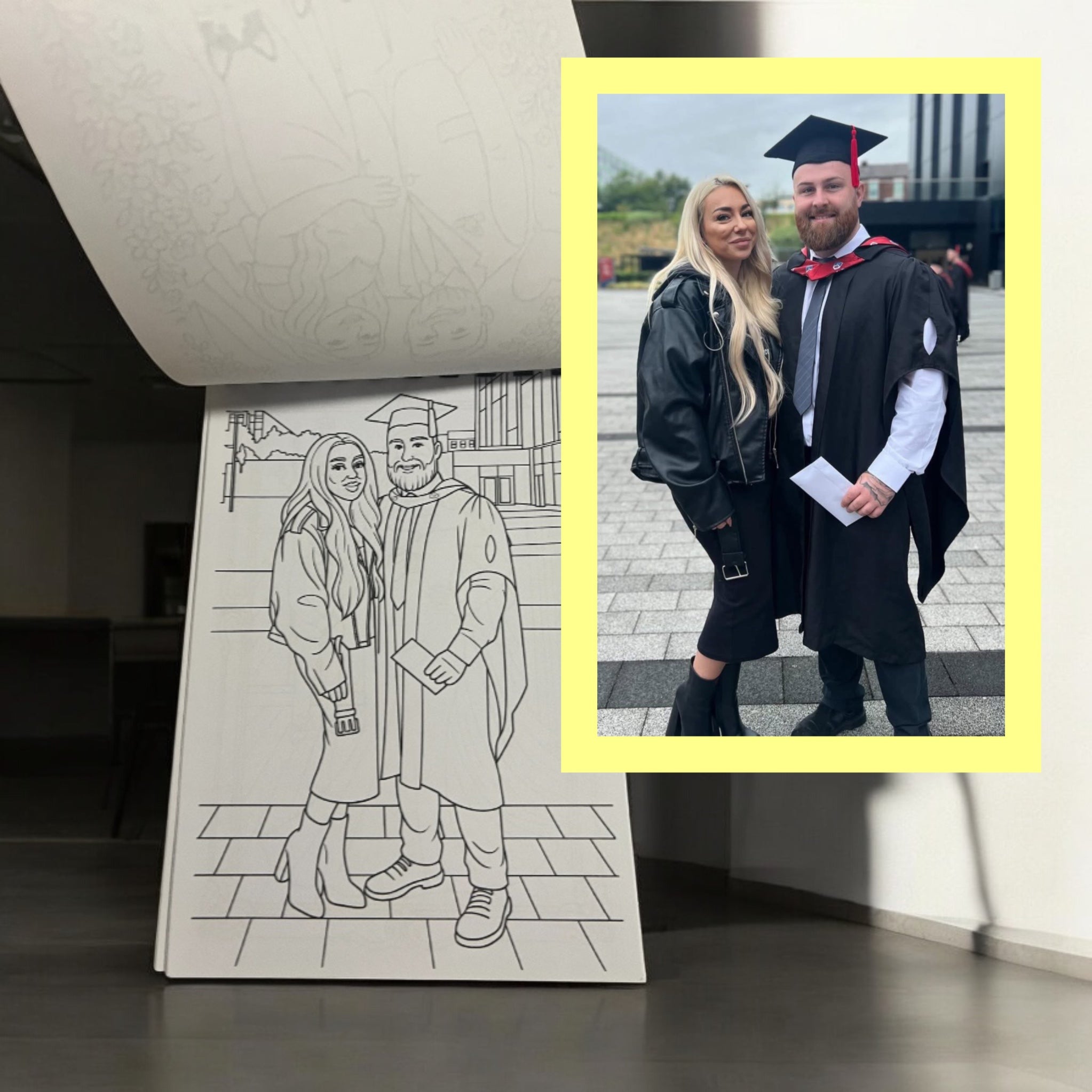 Custom Colouring Books made from your photos!